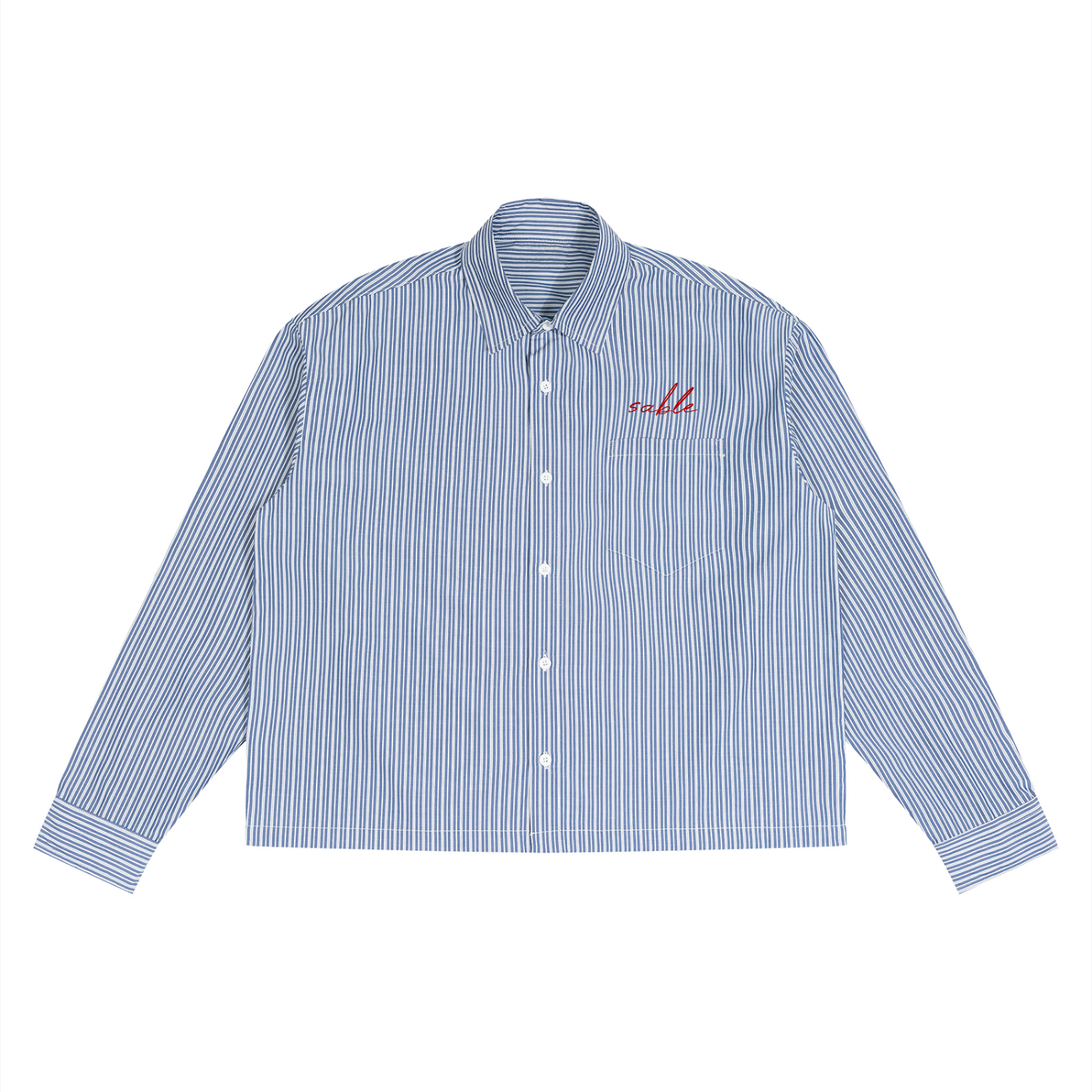 EVERYDAY BUTTON UP in Light Blue