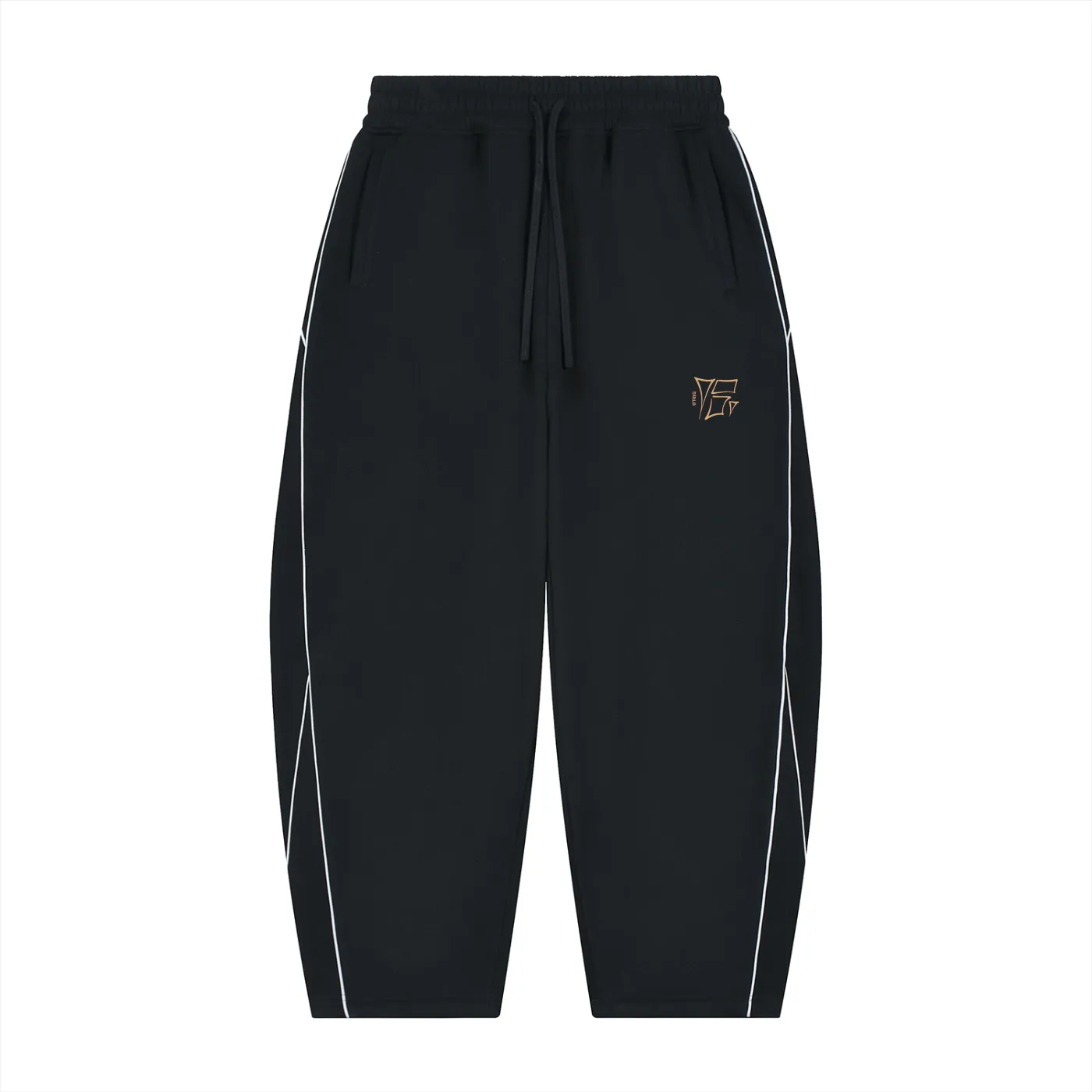 Lined Trackies in Black