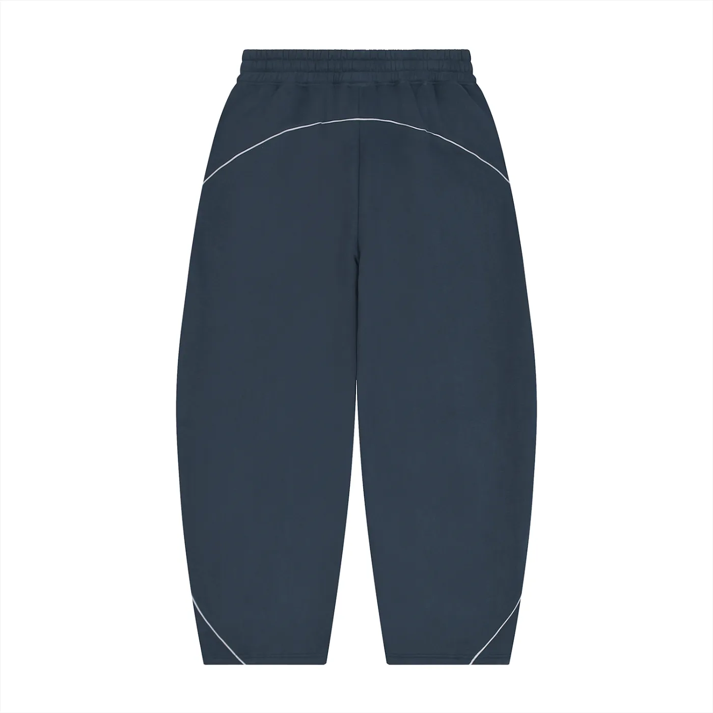 Lined Trackies in Navy — back view