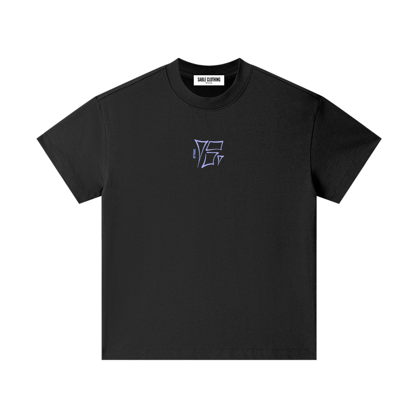 Kids Sable Logo Tee in Black