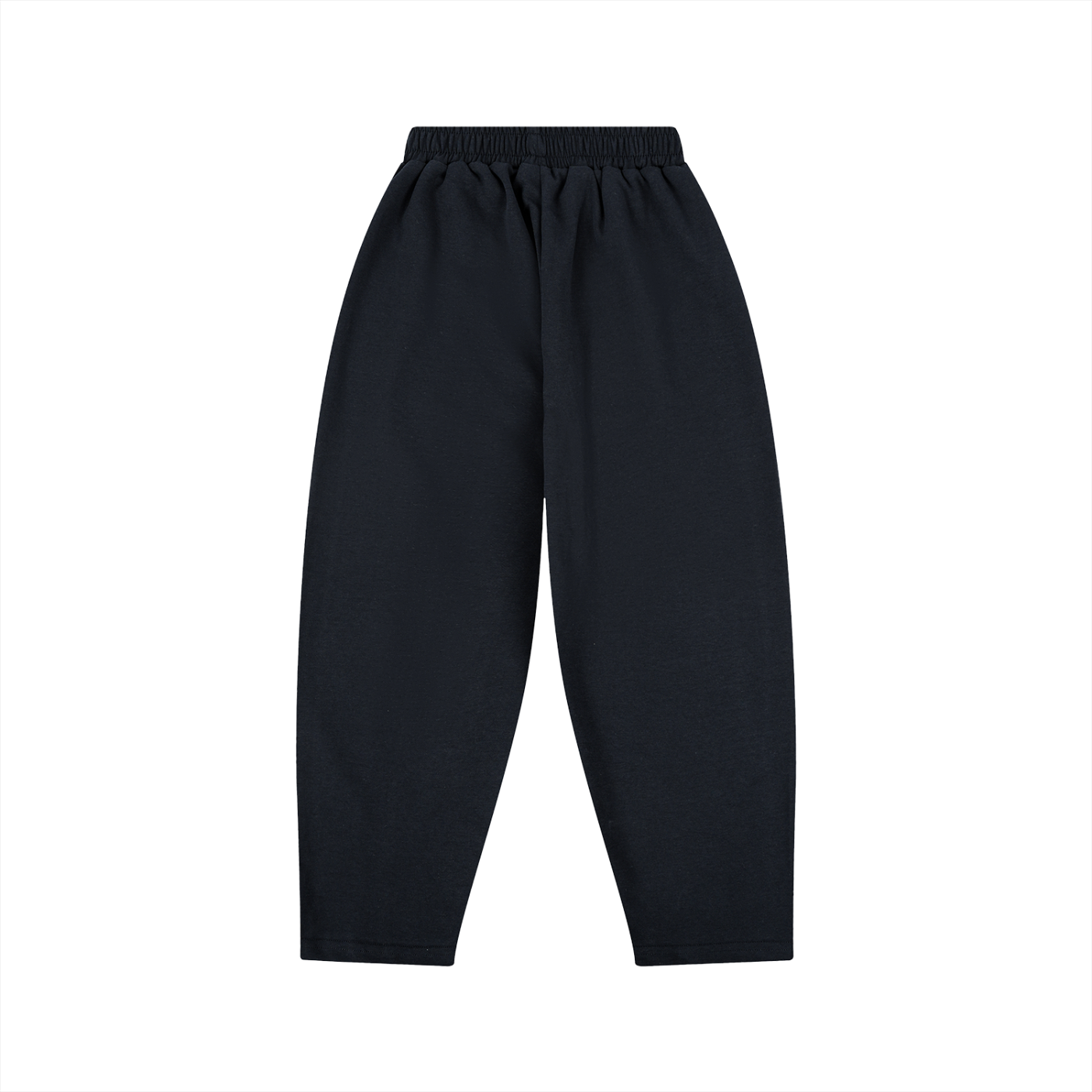 Kids Trackies in Black — back view