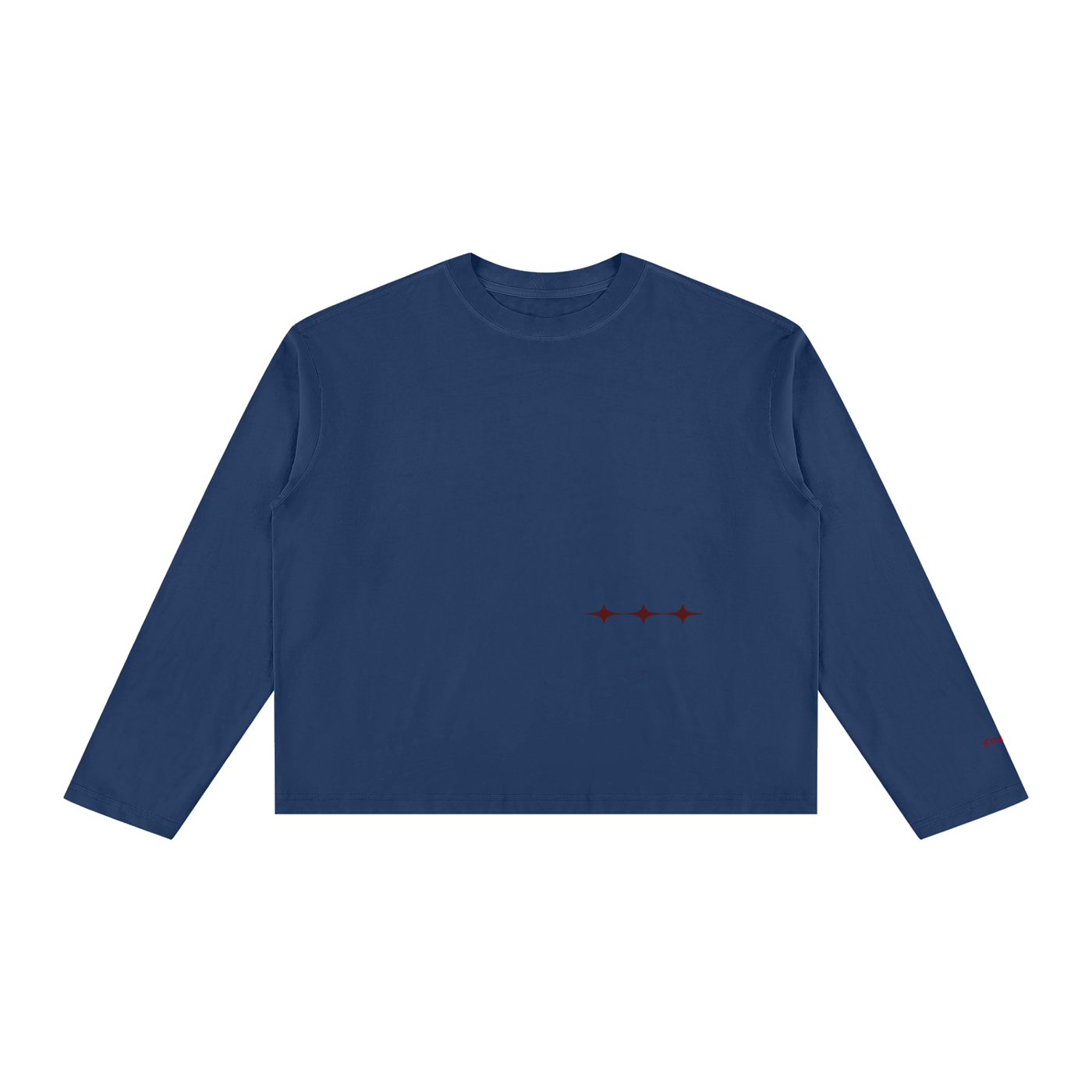 LS Tee in Navy