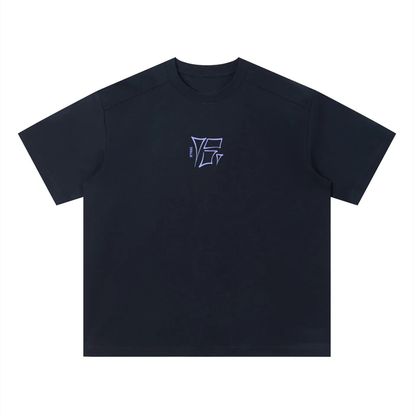 Sable Logo Tee in Navy