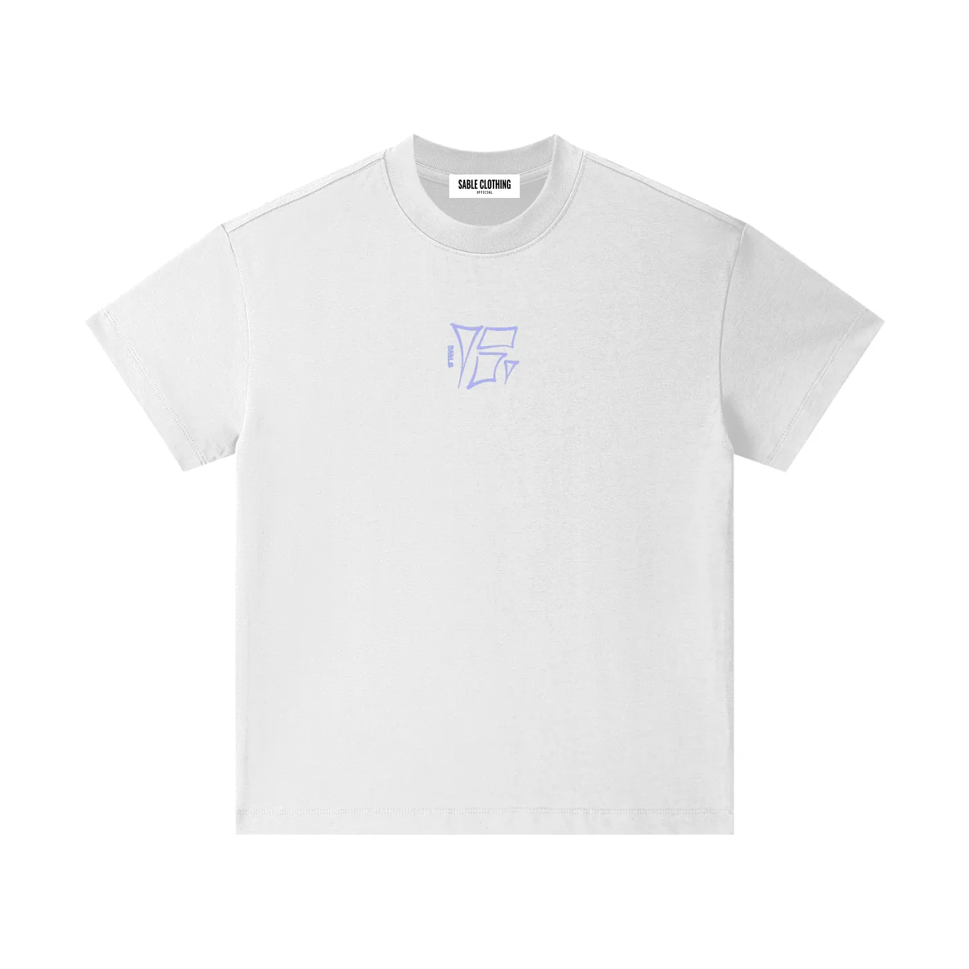 Kids Sable Logo Tee in White